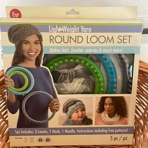 Boye Light Weight Round Loom Set
